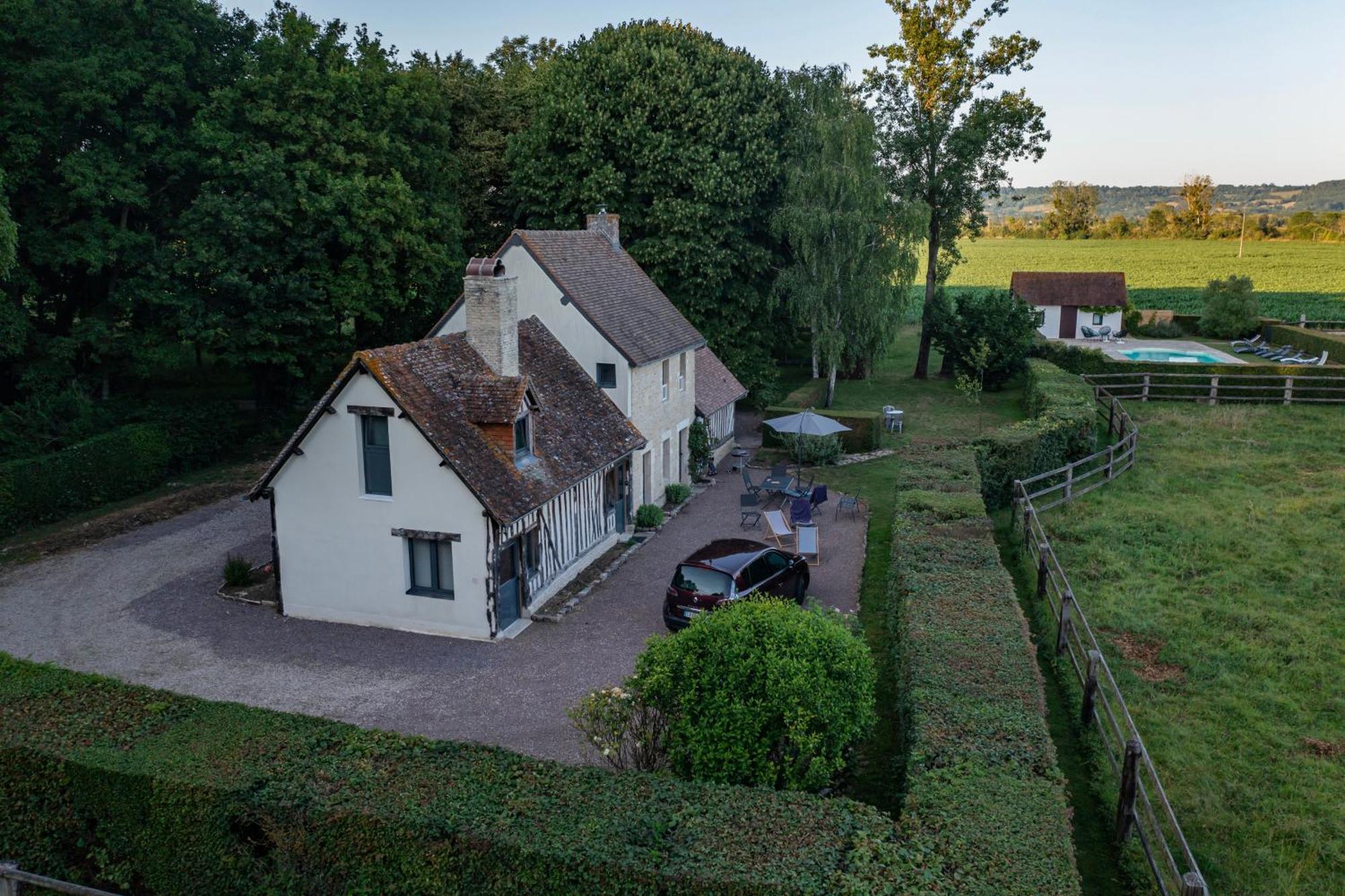 La Maison Corniere Bieville-en-Auge Exterior foto